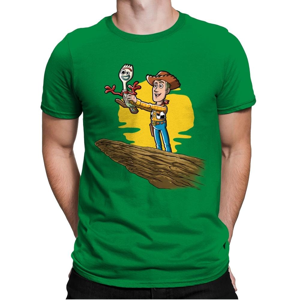 The Not a Toy King - Mens Premium T-Shirts RIPT Apparel Small / Kelly Green