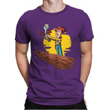The Not a Toy King - Mens Premium T-Shirts RIPT Apparel Small / Purple Rush