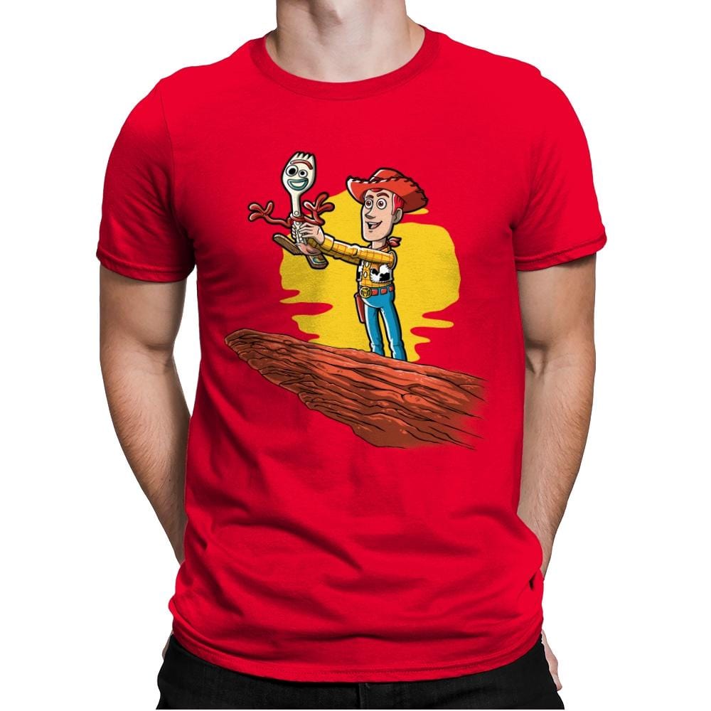 The Not a Toy King - Mens Premium T-Shirts RIPT Apparel Small / Red