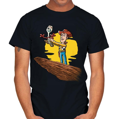 The Not a Toy King - Mens T-Shirts RIPT Apparel Small / Black