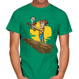 The Not a Toy King - Mens T-Shirts RIPT Apparel Small / Kelly Green