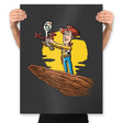 The Not a Toy King - Prints Posters RIPT Apparel 18x24 / Charcoal