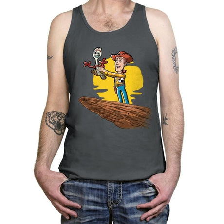 The Not a Toy King - Tanktop Tanktop RIPT Apparel