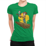 The Not a Toy King - Womens Premium T-Shirts RIPT Apparel Small / Kelly Green
