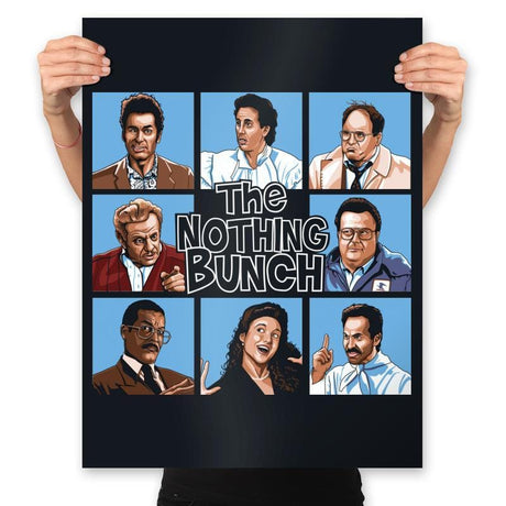 The Nothing Bunch - Prints Posters RIPT Apparel 18x24 / Black