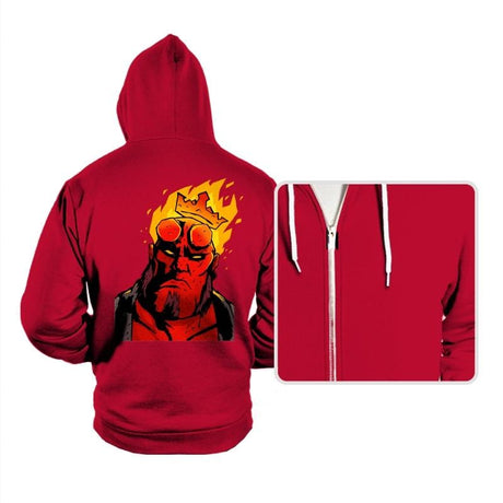 The Notorious H.E.L.L. - Hoodies Hoodies RIPT Apparel Small / Red