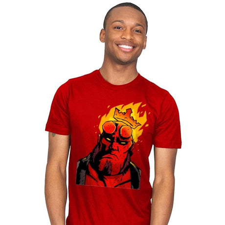 The Notorious H.E.L.L. - Mens T-Shirts RIPT Apparel Small / Red