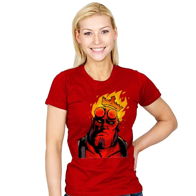 The Notorious H.E.L.L. - Womens T-Shirts RIPT Apparel Small / Red