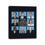 The Office Bunch - Canvas Wraps Canvas Wraps RIPT Apparel 11x14 / Black