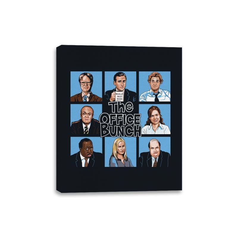 The Office Bunch - Canvas Wraps Canvas Wraps RIPT Apparel 8x10 / Black