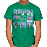 The Office Bunch - Mens T-Shirts RIPT Apparel Small / Kelly Green