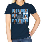 The Office Bunch - Womens T-Shirts RIPT Apparel Small / Navy
