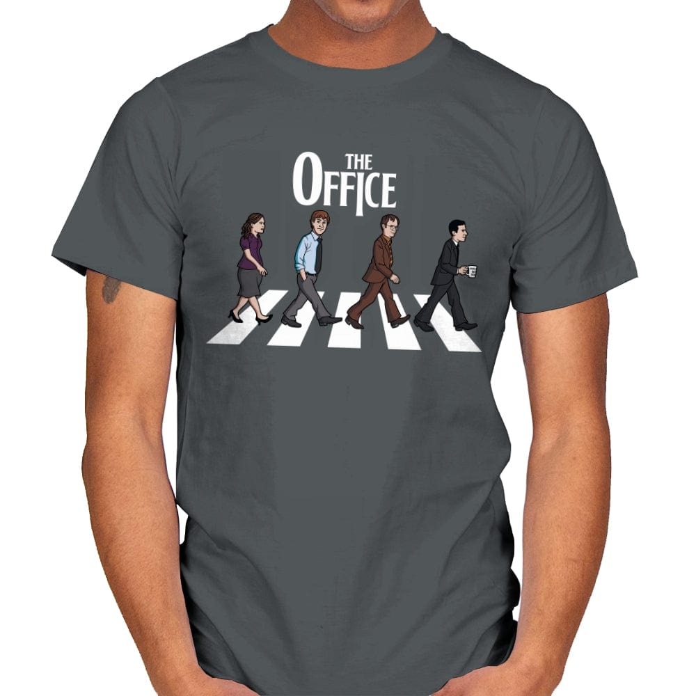 The Office Road - Mens T-Shirts RIPT Apparel Small / Charcoal