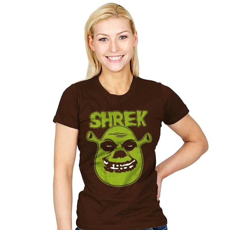 The Ogrits - Womens T-Shirts RIPT Apparel Small / Brown