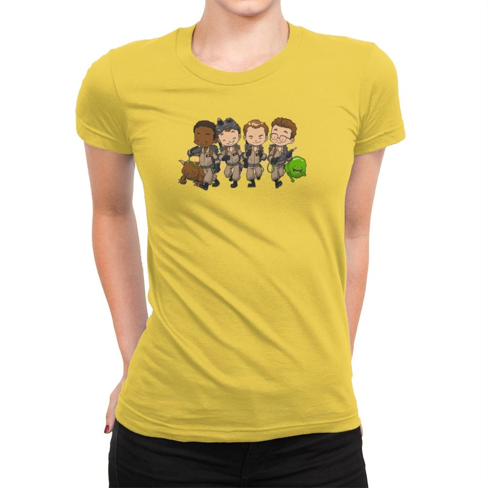 The Old Guard - Miniature Mayhem - Womens Premium T-Shirts RIPT Apparel Small / Vibrant Yellow
