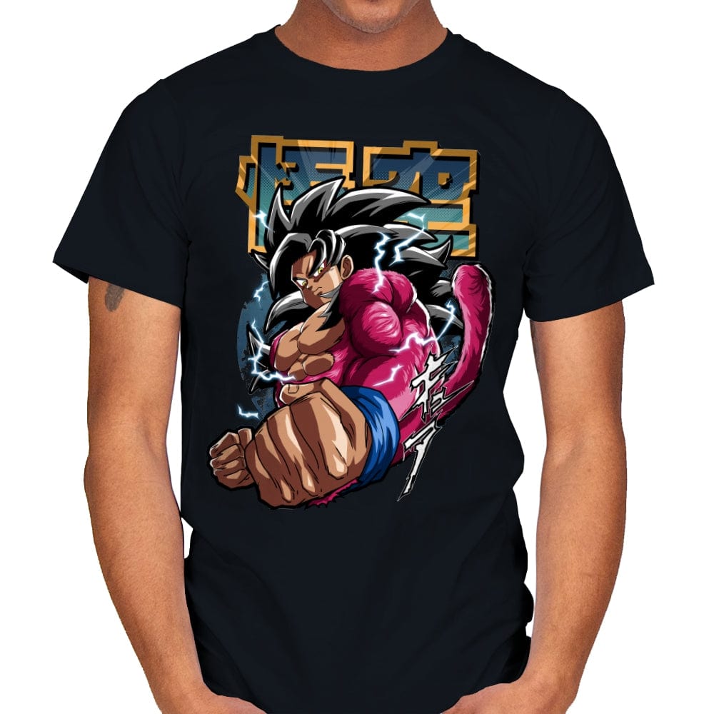 The Old Super Saiyan 4 - Mens T-Shirts RIPT Apparel Small / Black
