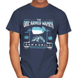 The One-Armed Wampa - Mens T-Shirts RIPT Apparel Small / Navy