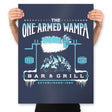 The One-Armed Wampa - Prints Posters RIPT Apparel 18x24 / Navy