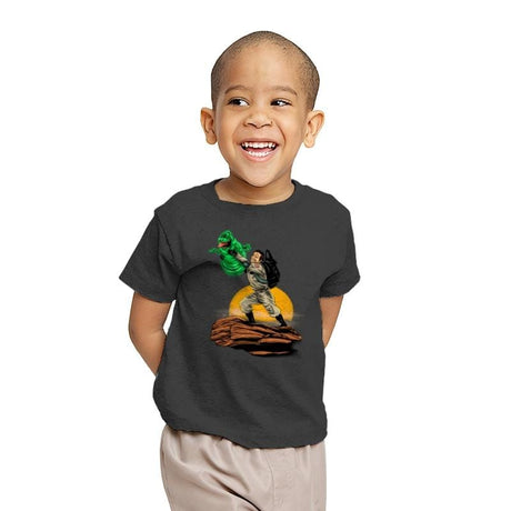 The Onionhead King  - Youth T-Shirts RIPT Apparel X-small / Charcoal