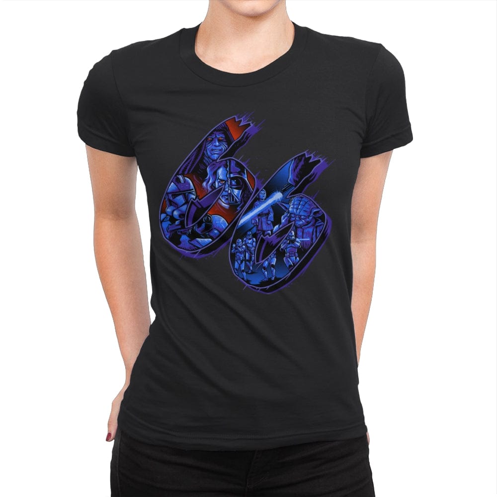 The Order - Womens Premium T-Shirts RIPT Apparel Small / Black