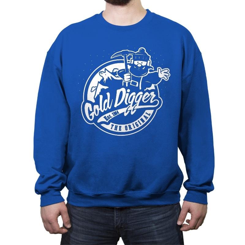 The Original Gold Digger - Crew Neck Sweatshirt Crew Neck Sweatshirt RIPT Apparel