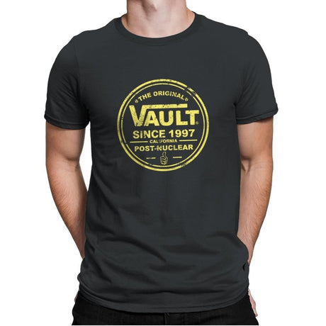 The Original Vault - Mens Premium T-Shirts RIPT Apparel Small / Heavy Metal