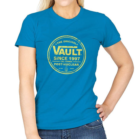 The Original Vault - Womens T-Shirts RIPT Apparel Small / Sapphire