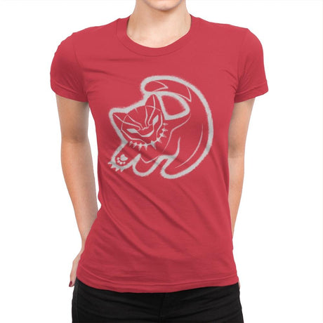 The Panther King - Best Seller - Womens Premium T-Shirts RIPT Apparel Small / Red