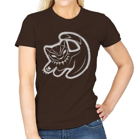 The Panther King - Best Seller - Womens T-Shirts RIPT Apparel Small / Dark Chocolate