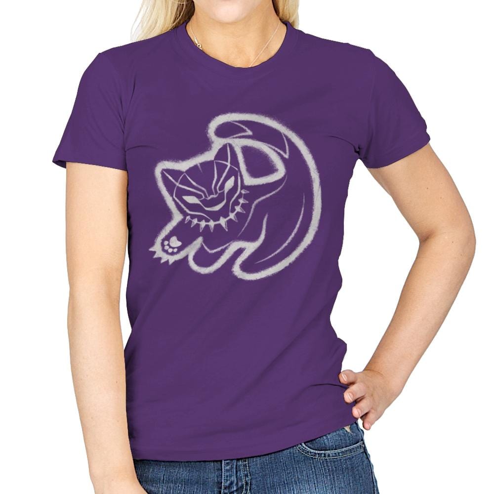 The Panther King - Best Seller - Womens T-Shirts RIPT Apparel Small / Purple