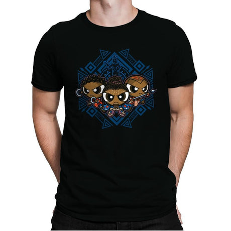 The Pantherpuff Girls Exclusive - Mens Premium T-Shirts RIPT Apparel Small / Black