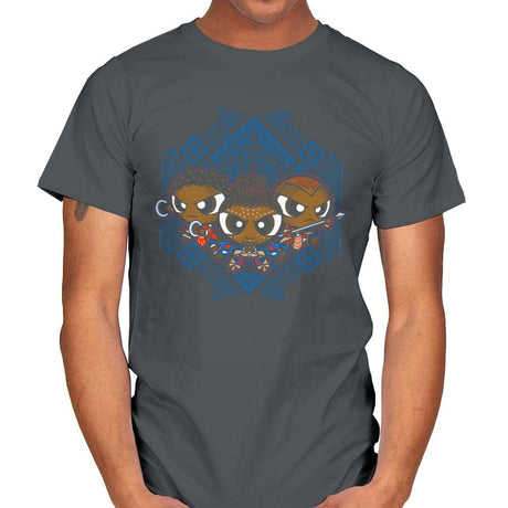 The Pantherpuff Girls Exclusive - Mens T-Shirts RIPT Apparel Small / Charcoal