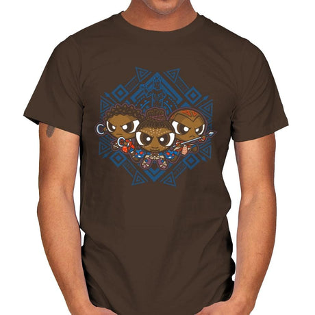 The Pantherpuff Girls Exclusive - Mens T-Shirts RIPT Apparel Small / Dark Chocolate