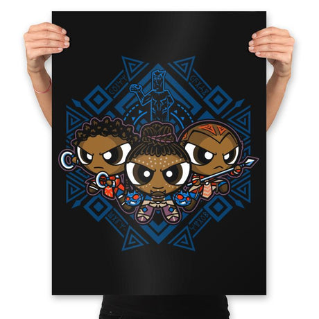 The Pantherpuff Girls Exclusive - Prints Posters RIPT Apparel 18x24
