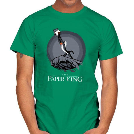 The Paper King - Mens T-Shirts RIPT Apparel Small / Kelly