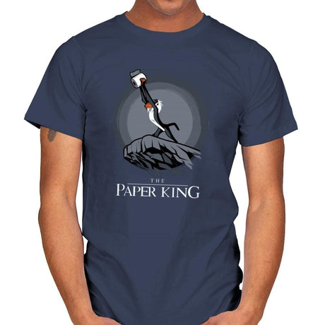 The Paper King - Mens T-Shirts RIPT Apparel Small / Navy