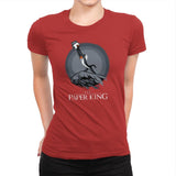 The Paper King - Womens Premium T-Shirts RIPT Apparel Small / Red