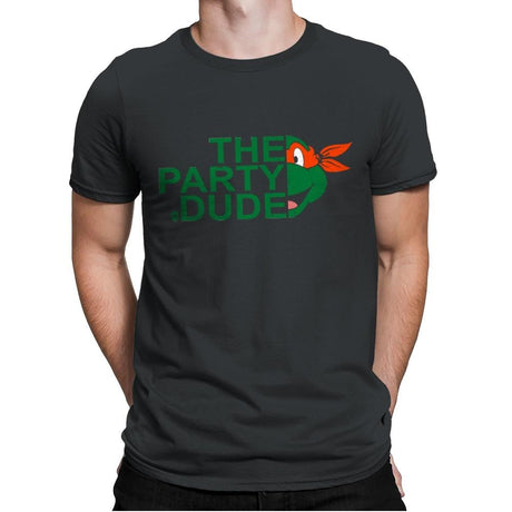 The Party Dude - Mens Premium T-Shirts RIPT Apparel Small / Heavy Metal