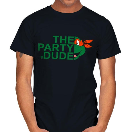 The Party Dude - Mens T-Shirts RIPT Apparel Small / Black