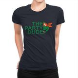 The Party Dude - Womens Premium T-Shirts RIPT Apparel Small / Midnight Navy