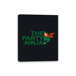 The Party Ninja - Canvas Wraps Canvas Wraps RIPT Apparel 8x10 / Black