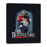 The Peace Bodyguard - Canvas Wraps Canvas Wraps RIPT Apparel 16x20 / Black