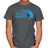 The Peace Face - Mens T-Shirts RIPT Apparel Small / Charcoal
