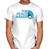 The Peace Face - Mens T-Shirts RIPT Apparel Small / White