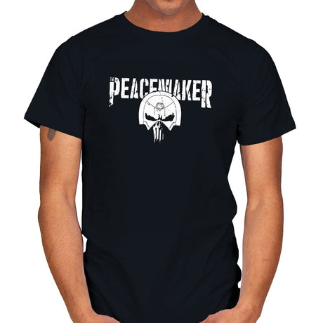The Peace-nisher - Mens T-Shirts RIPT Apparel Small / Black