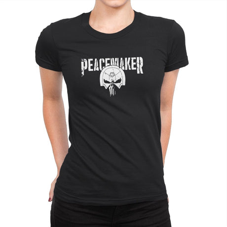 The Peace-nisher - Womens Premium T-Shirts RIPT Apparel Small / Black