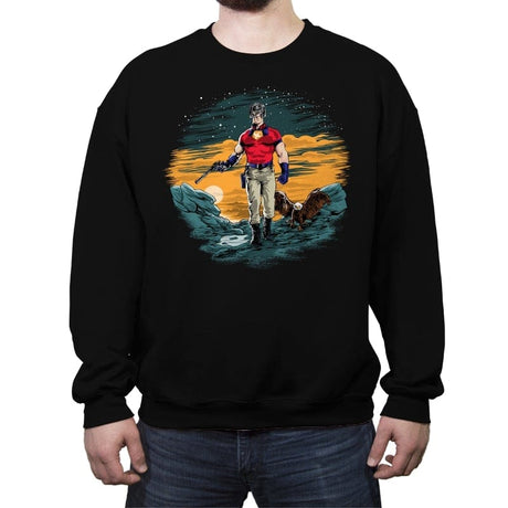 The Peacedalorian - Crew Neck Sweatshirt Crew Neck Sweatshirt RIPT Apparel Small / Black