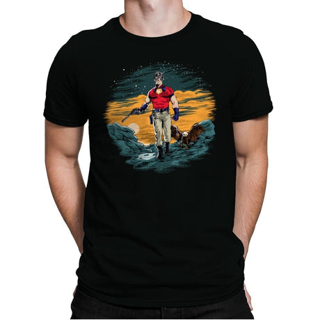 The Peacedalorian - Mens Premium T-Shirts RIPT Apparel Small / Black