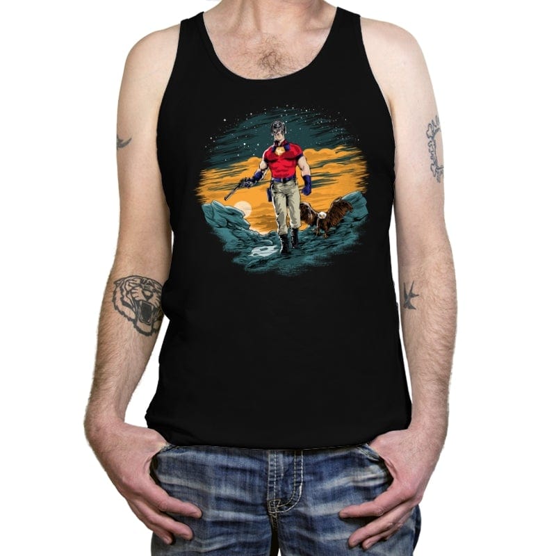 The Peacedalorian - Tanktop Tanktop RIPT Apparel X-Small / Black