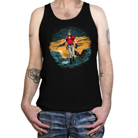 The Peacedalorian - Tanktop Tanktop RIPT Apparel X-Small / Black
